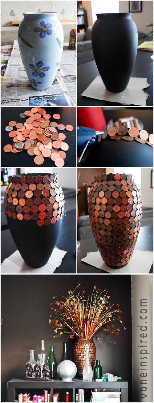 artisanat creatif avec des pieces de monnaie 9