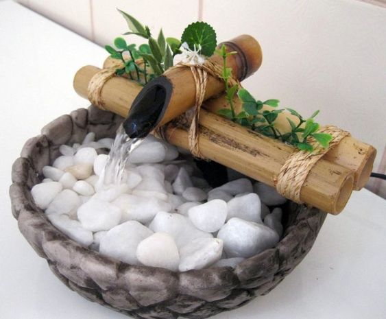 comment faire une fontaine avec du bambou 1