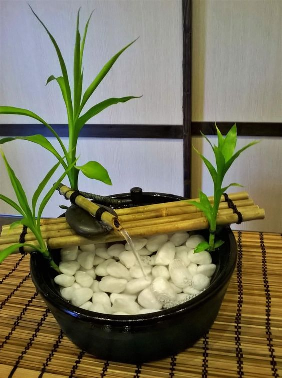 comment faire une fontaine avec du bambou 2