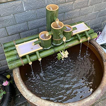 comment faire une fontaine avec du bambou 3