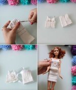 comment faire des robes pour barbie