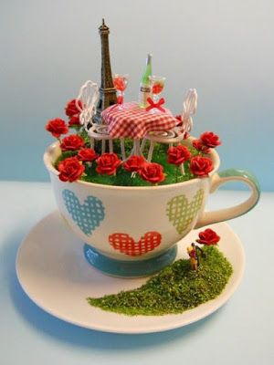 idees de mini jardins dans une tasse 2