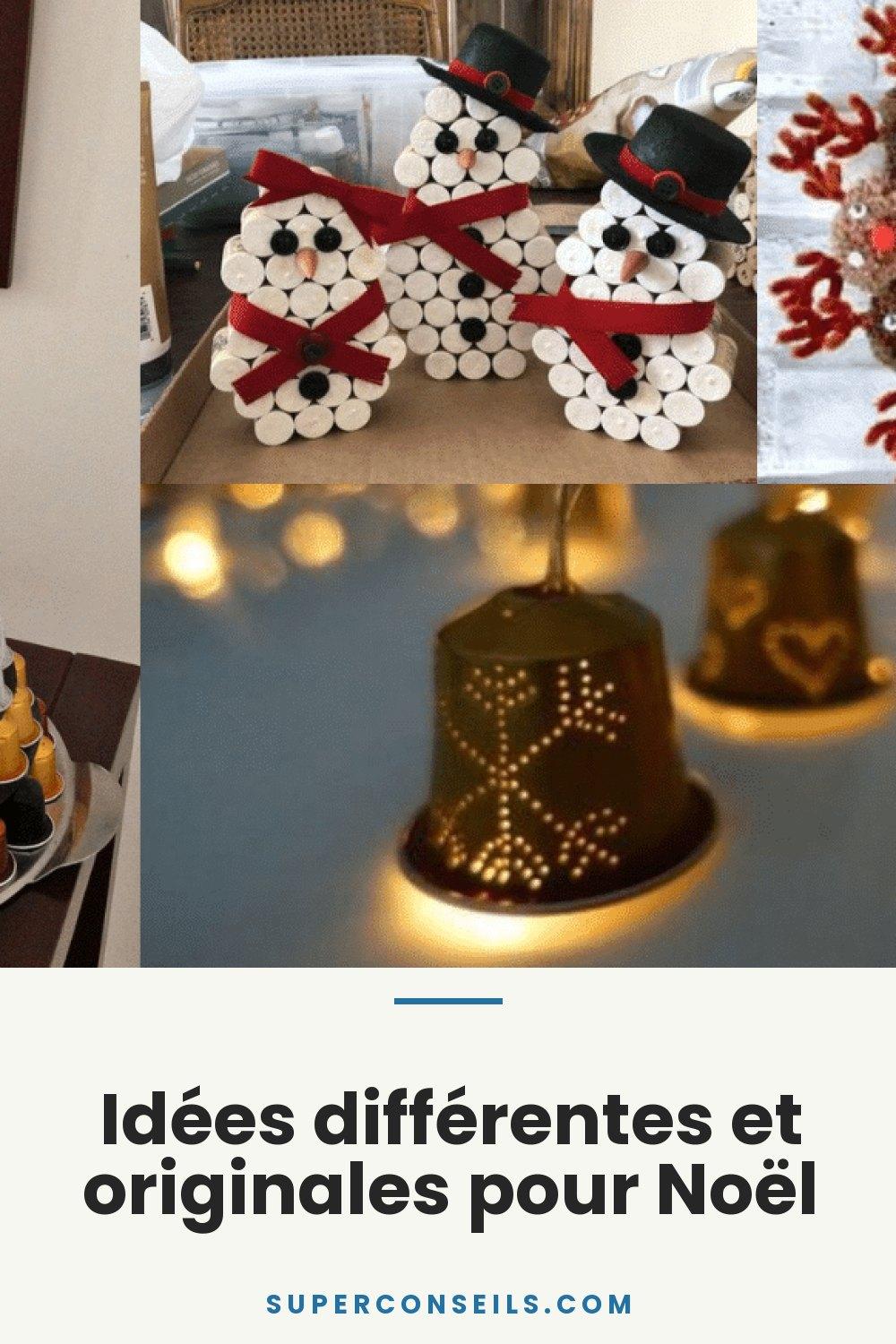 Idées différentes et originales pour Noël