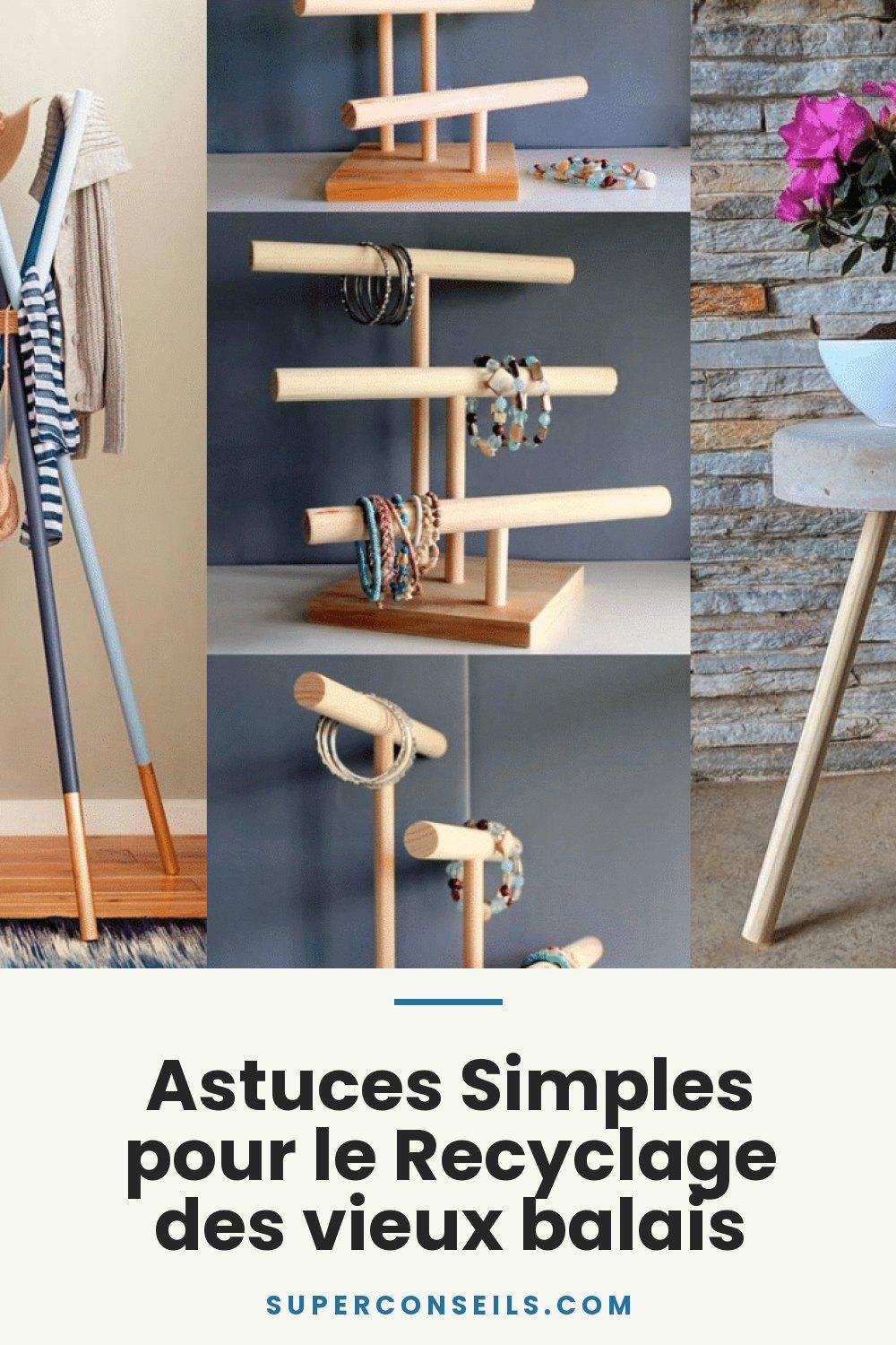 Astuces Simples pour le Recyclage des vieux balais