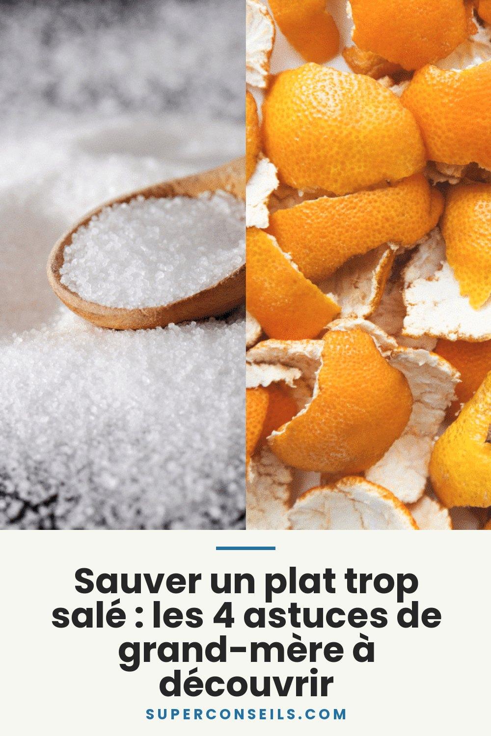 Sauver un plat trop salé : les 4 astuces de grand-mère à découvrir